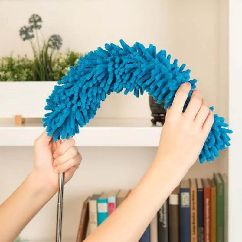 Fleksibel Mikrofiber Duster med Langt Håndtak Luvikno
