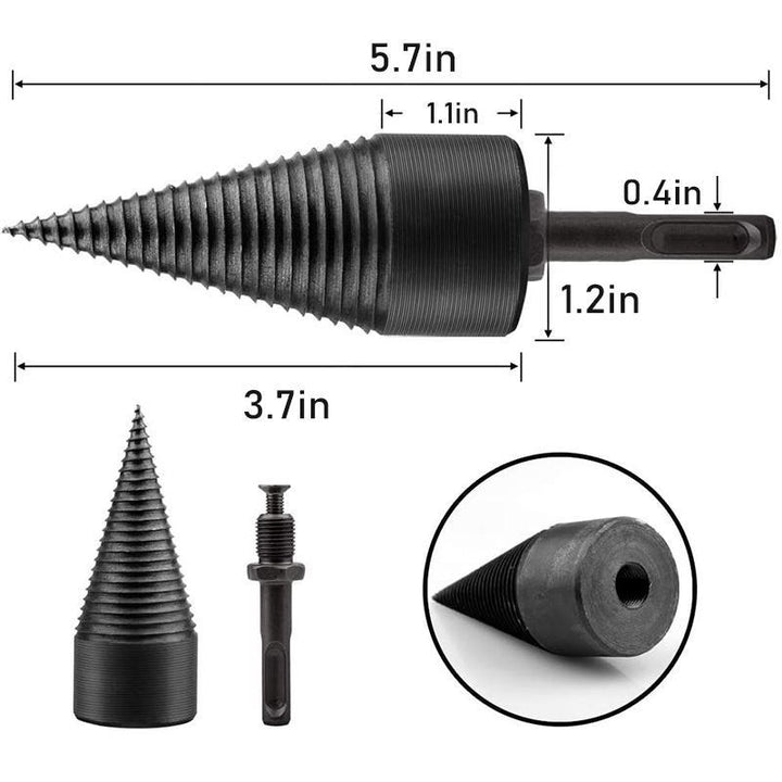 Hex shank vedkubbe bor | Luvikno