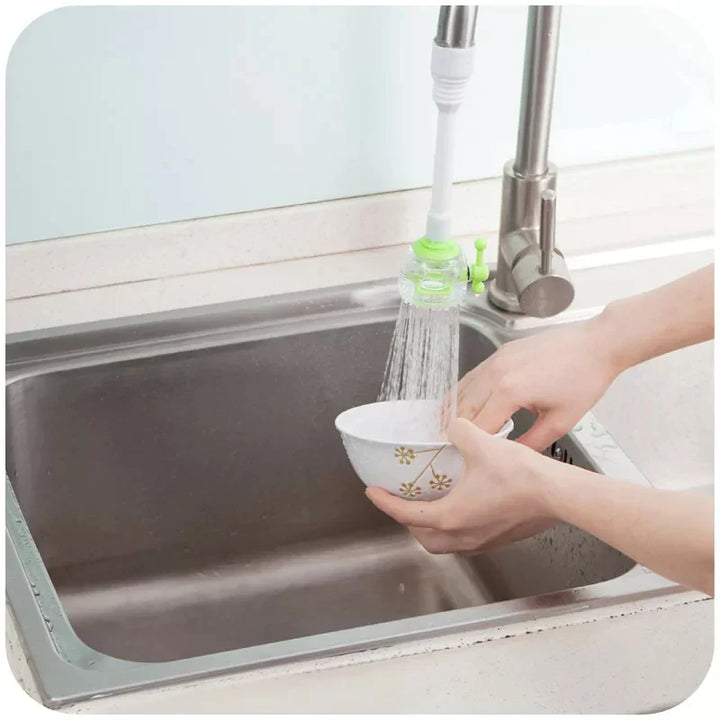 Justerbar tappekran dyse svinge spar vann filter sprayer Luvikno