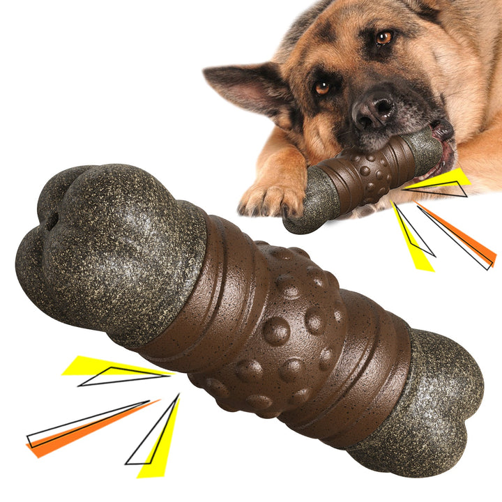 Sound Bone Chew Toy – Tannrengjøring & Lek for Hunder Luvikno