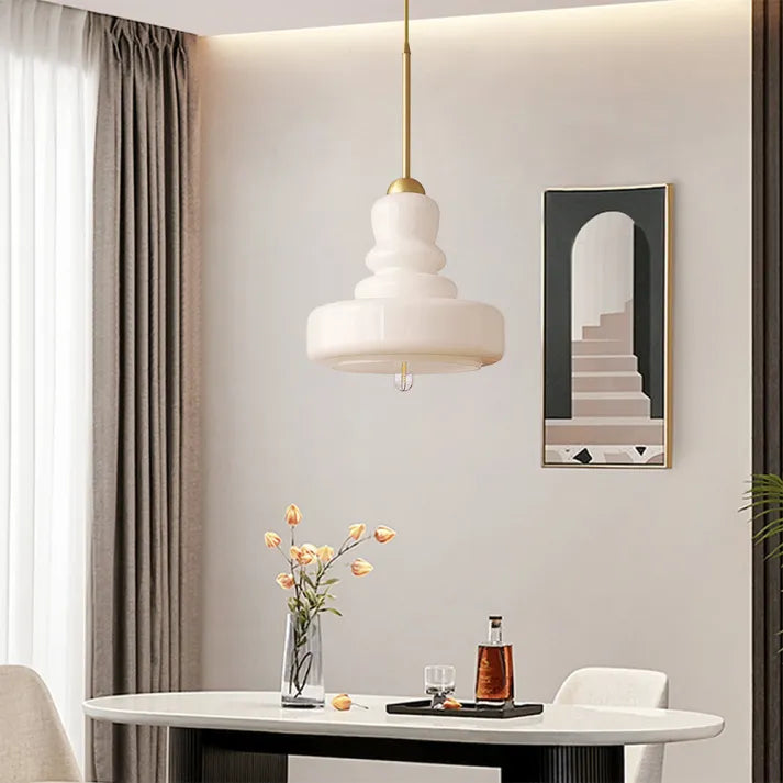 Luvikno | Glassylinder Taklampe - Luksuriøs Glass Pendellampe med Moderne Design