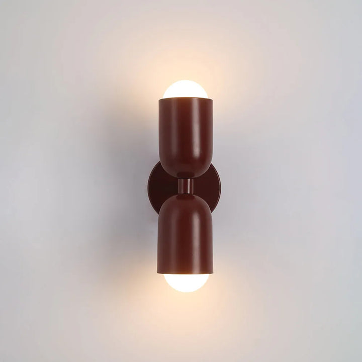 Vegglampe Skandinavisk Metall Innendørs Lampe Luvikno
