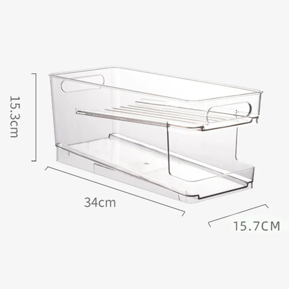 2-lags rulle gjennomsiktig organizer holder Luvikno