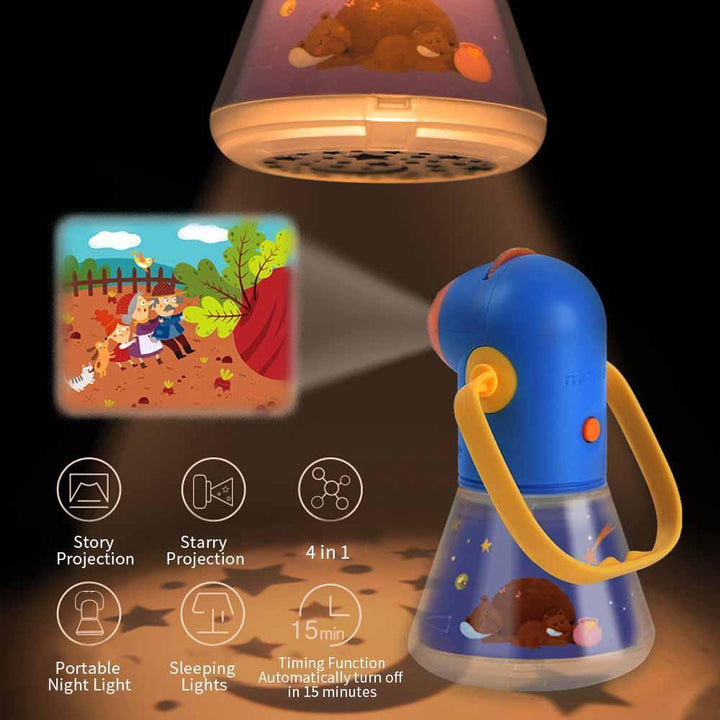 Starry Night Light Multifunksjonell Historie Prosjektor | Luvikno
