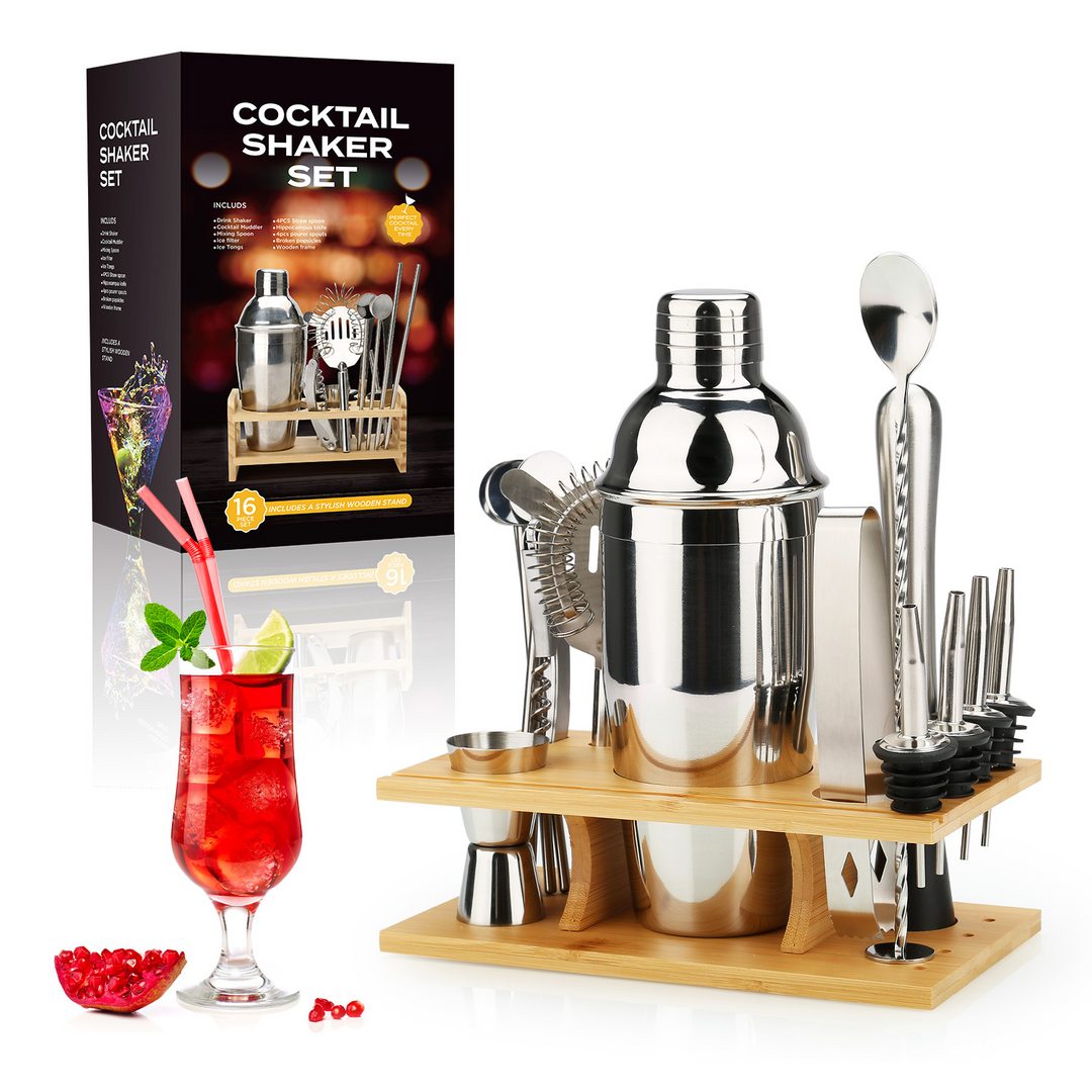 Luvikno | Mixology Master Set - Luksus Cocktailverktøy for Hjemmet