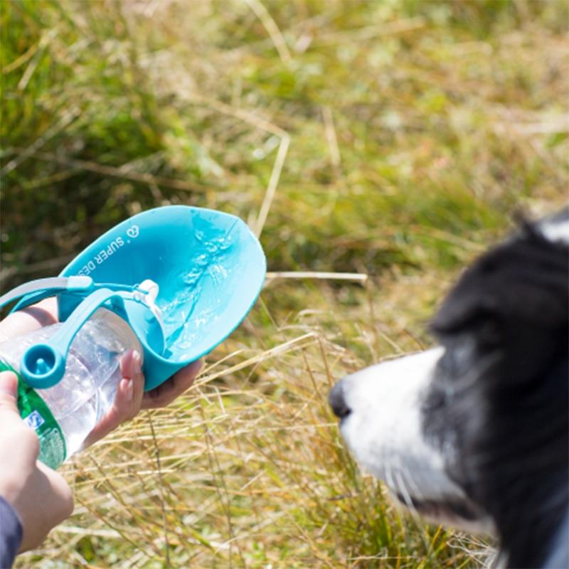2 i 1 Hund Vannflaske (580 ml/20 oz) | Luvikno
