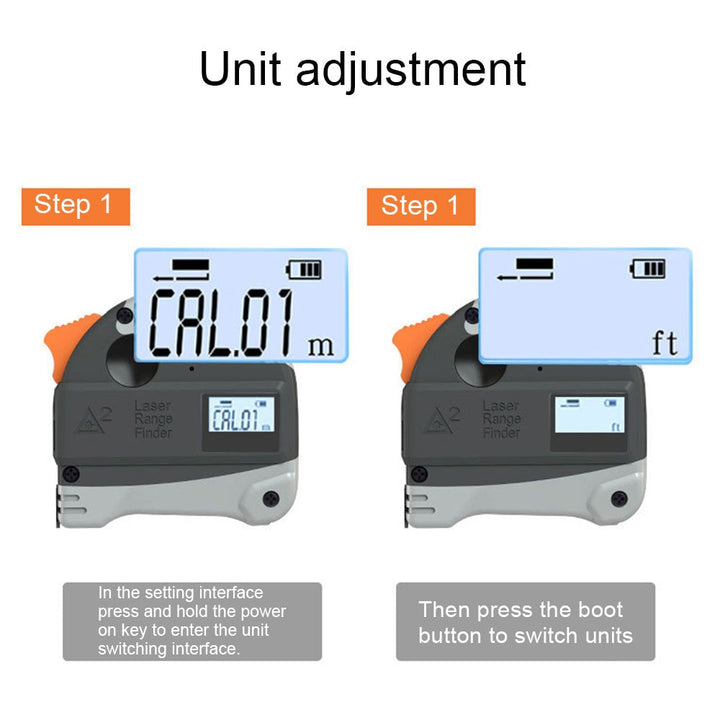 2 i 1 Laser Tape Measure | Luvikno