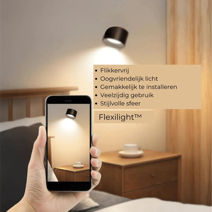 Luvikno | Vegglampe Oppladbar Trådløs 360°