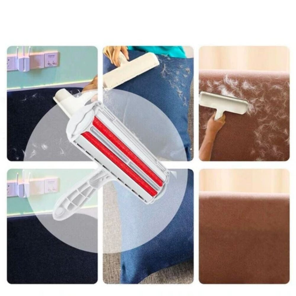 2-veiskjæledyrhårsremover med mikrofiberroller - FurSweep Luvikno