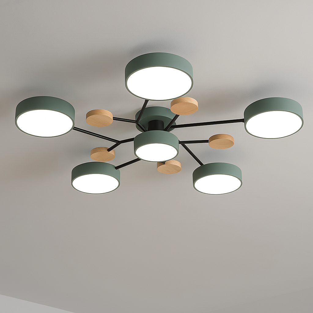 LED Moderne Taklampe Luvikno