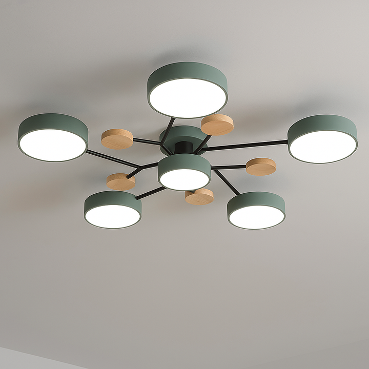 LED Moderne Taklampe Luvikno