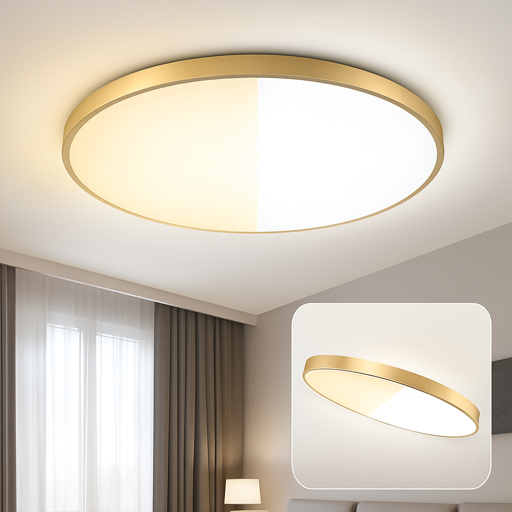 LED Rundt Taklampe Moderne Luvikno