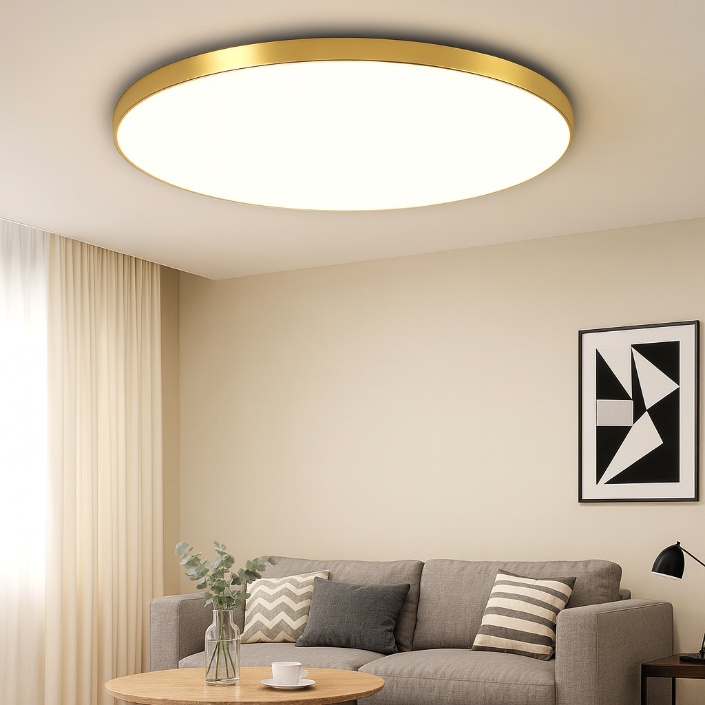 LED Rundt Taklampe Moderne Luvikno