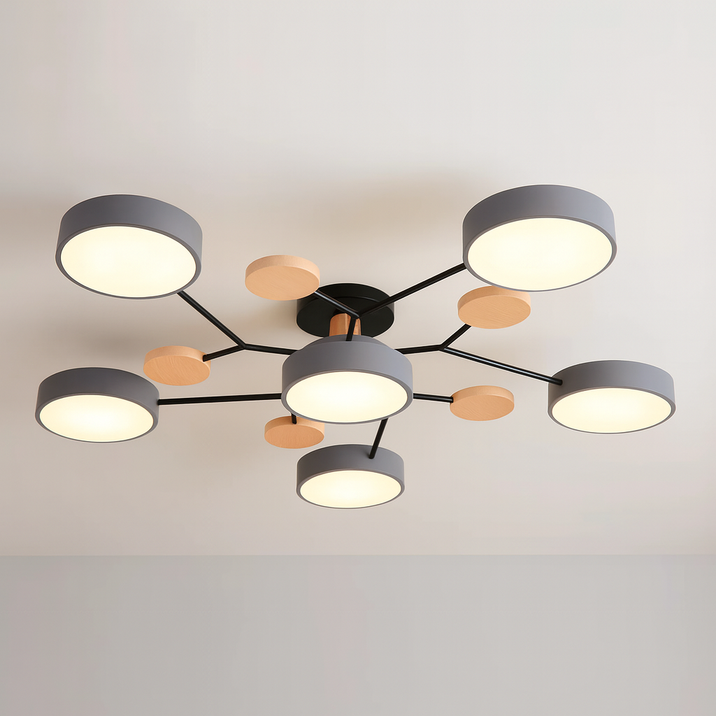 LED Moderne Taklampe Luvikno