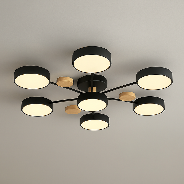 LED Moderne Taklampe Luvikno