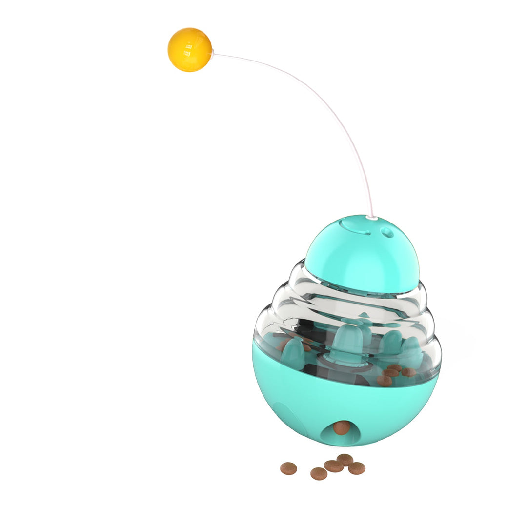 Wobble Food Teaser – Interaktiv Fôrball & Stang for Katter Luvikno