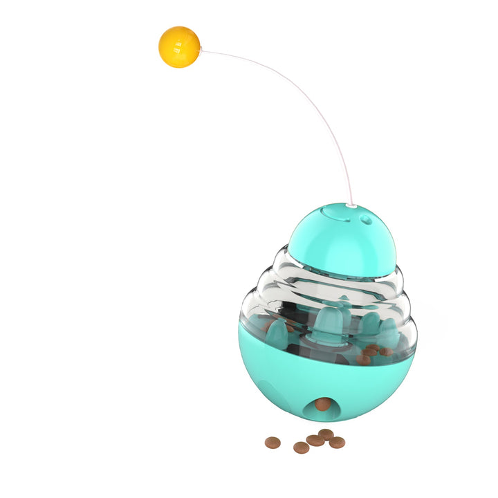 Wobble Food Teaser – Interaktiv Fôrball & Stang for Katter Luvikno