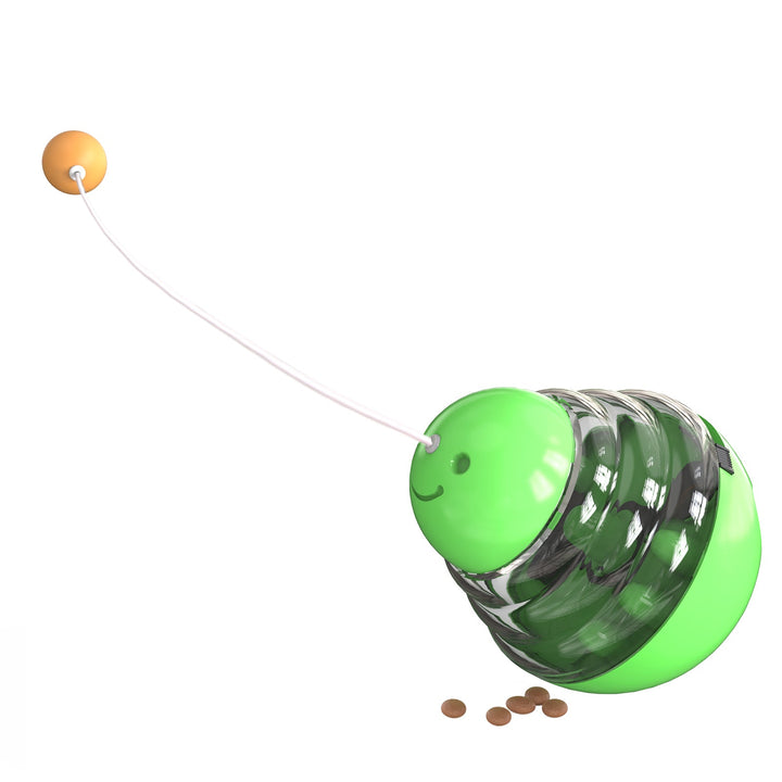 Wobble Food Teaser – Interaktiv Fôrball & Stang for Katter Luvikno