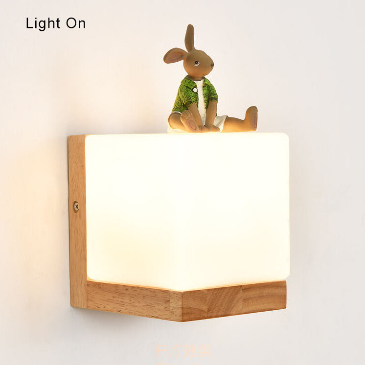 Luvikno | EcoChic Cube Vegglampe – Bærekraftig & Moderne Design