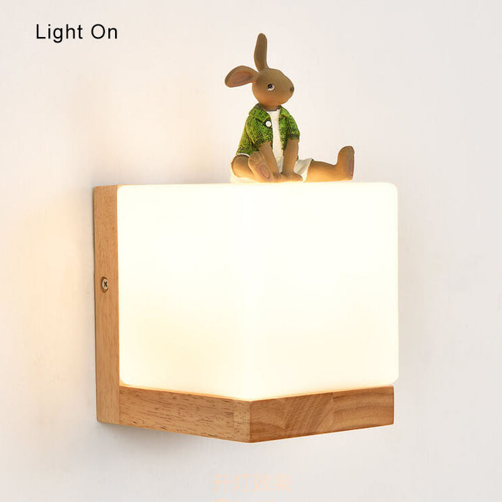 Luvikno | EcoChic Cube Vegglampe – Bærekraftig & Moderne Design