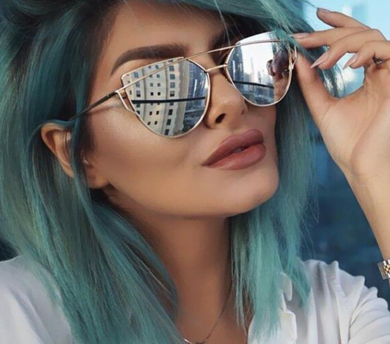 Cat Eye Aviatorer - Gratis frakt! | Luvikno