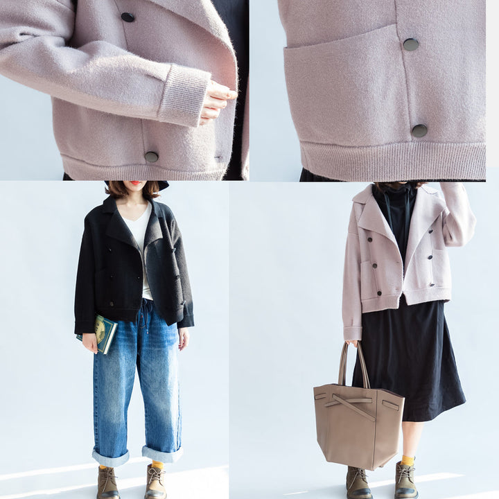 Luvik | Korte vinterulljakker rosa, oversized