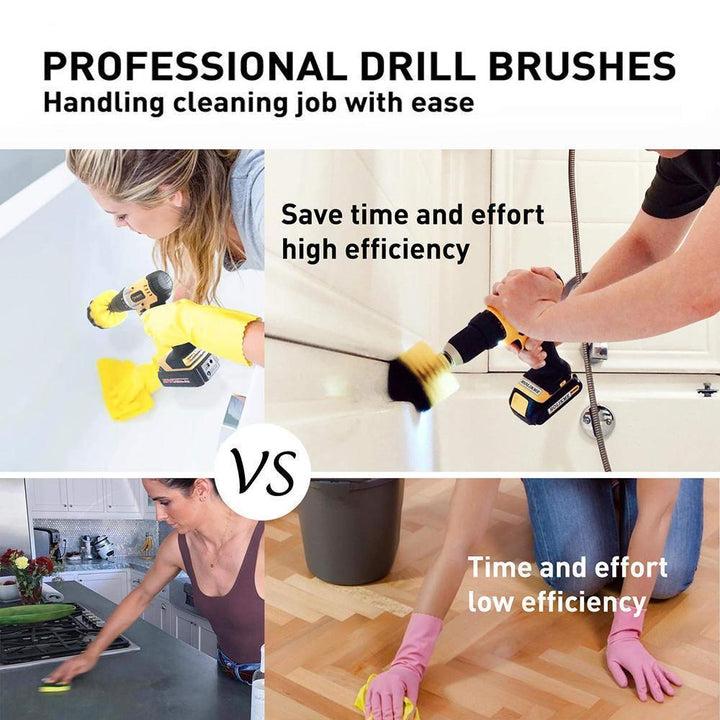 Hirundo® Power Scrubber Brush Cleaner | Luvikno