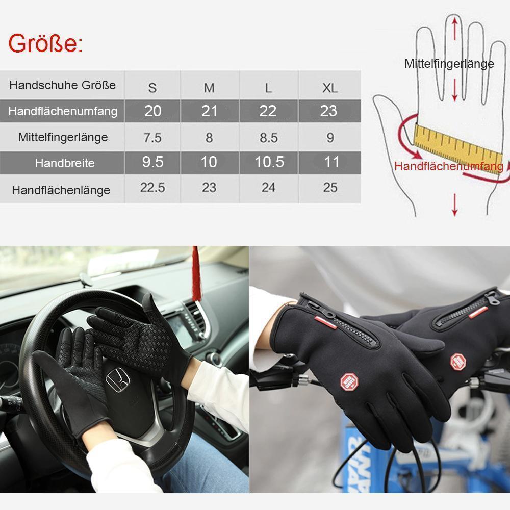 Luvikno | Premium varme vind- og vanntette touchscreen hansker unisex