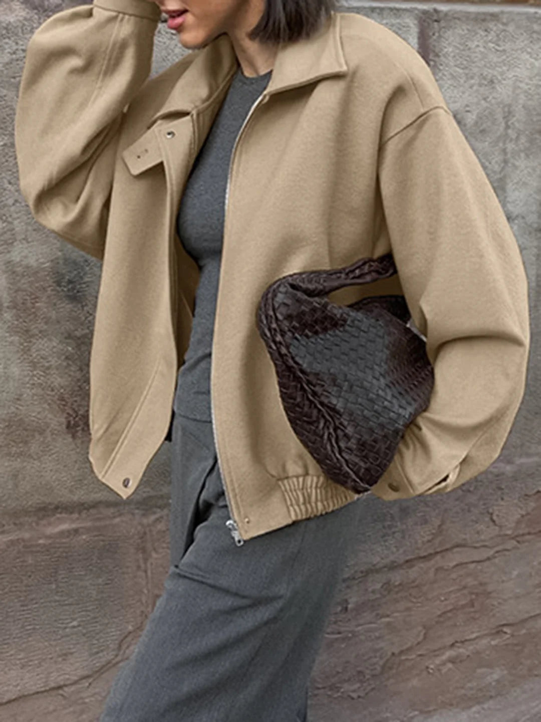 Luvik | Yksinkertainen Vetoketjusaikapaita