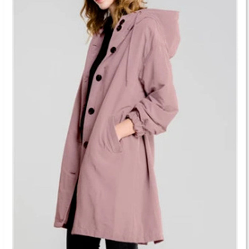Luvik | Tuulenpitävä Takki Hupulla