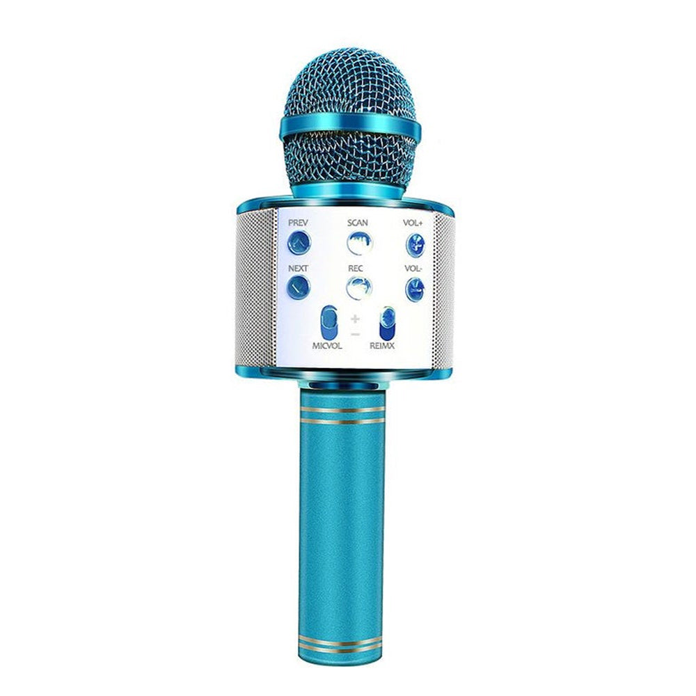 Luvikno | Oppladbar trådløs Bluetooth karaoke mikrofon