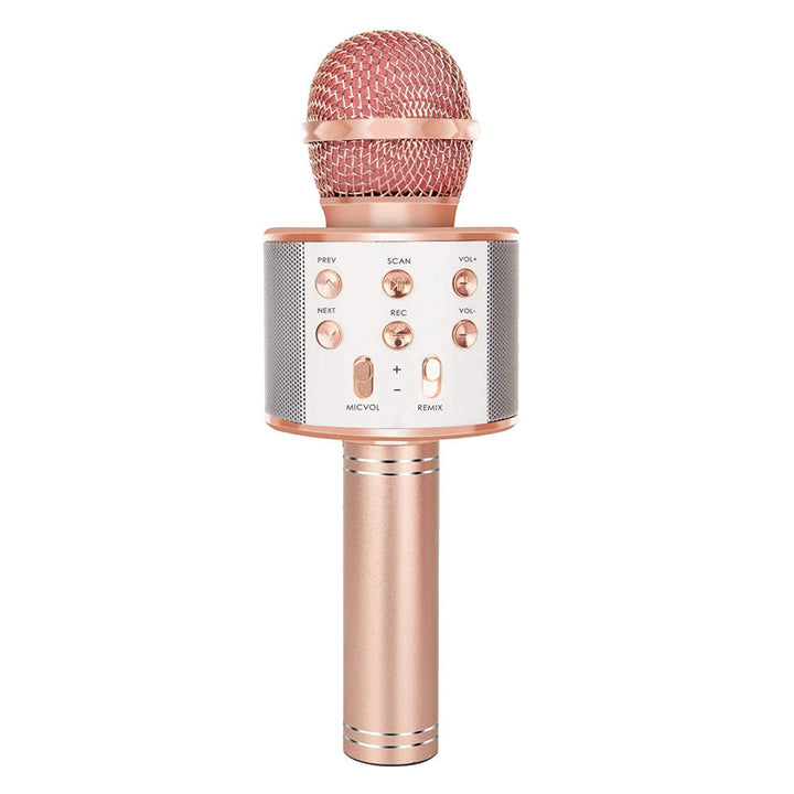 Luvikno | Oppladbar trådløs Bluetooth karaoke mikrofon