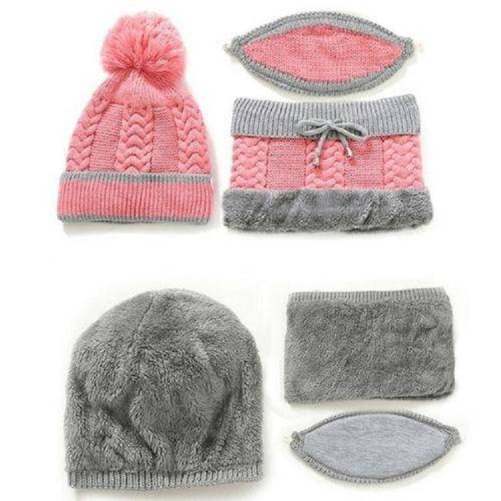 2022 Ny 3 i 1 Vinter Beanie Sett | Luvikno
