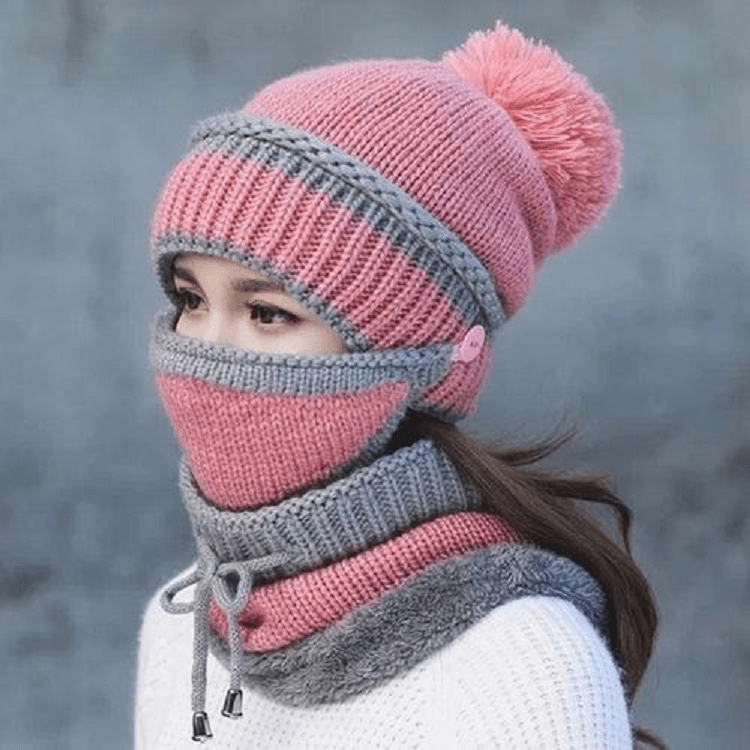 2022 Ny 3 i 1 Vinter Beanie Sett | Luvikno