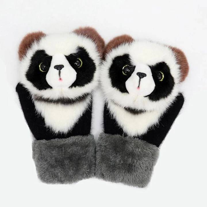 2022 nye tegneserie plush strikkede hansker🌈 | Luvikno