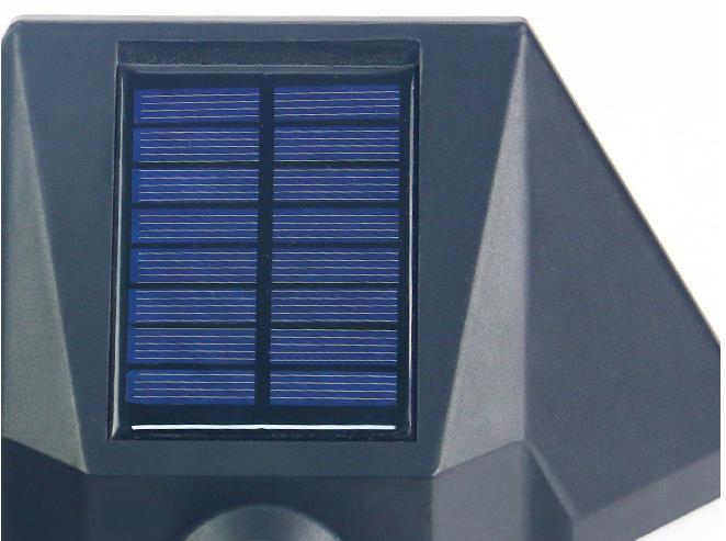 Solcelle Vanntett Kreativ Dekorativ LED Utendørs Vegglampe | Luvikno