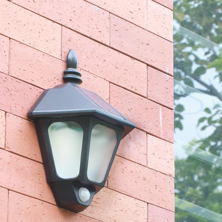 Solcelle Vanntett Kreativ Dekorativ LED Utendørs Vegglampe | Luvikno
