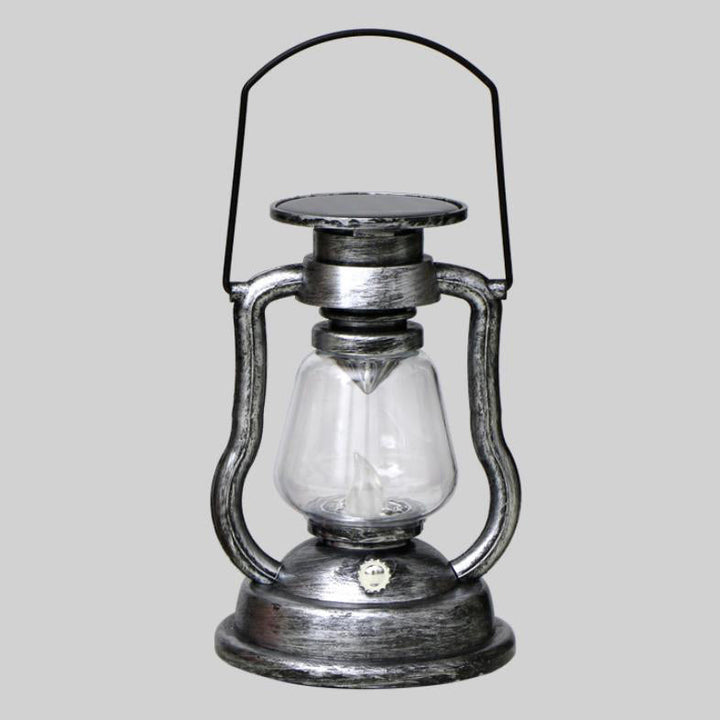 Solar Retro Kerosene Lampe Hest Lampe LED Utendørs Hage Patio Dekorasjon Bærbar Flamme Stearinlys Lys | Luvikno