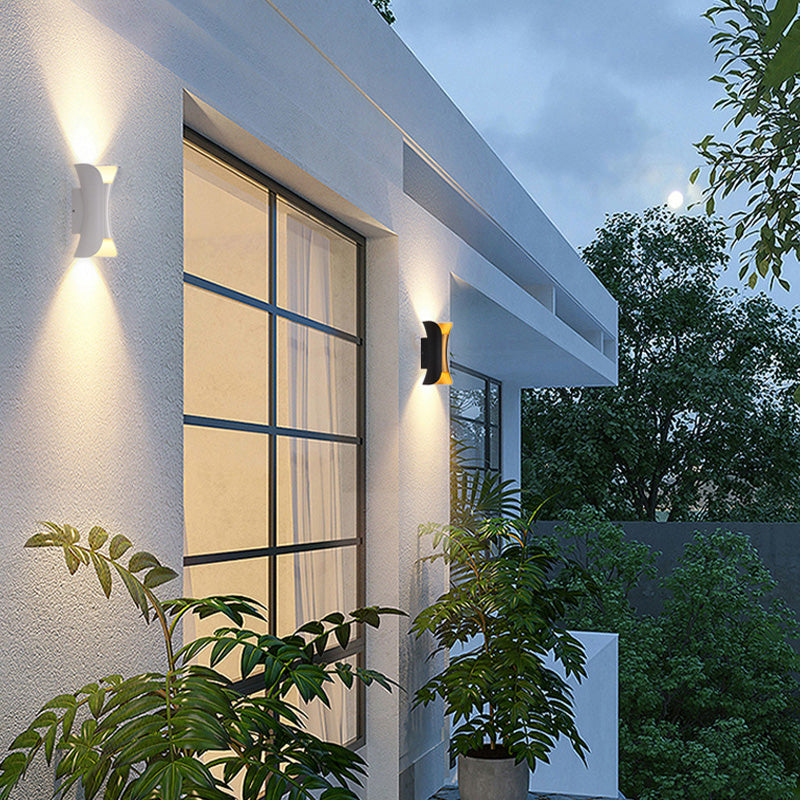 Moderne LED utendørs vegglampe - LumiEdge | Luvikno