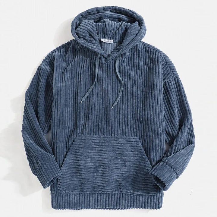 Luvik | Kvalitets corduroy hettegenser for menn