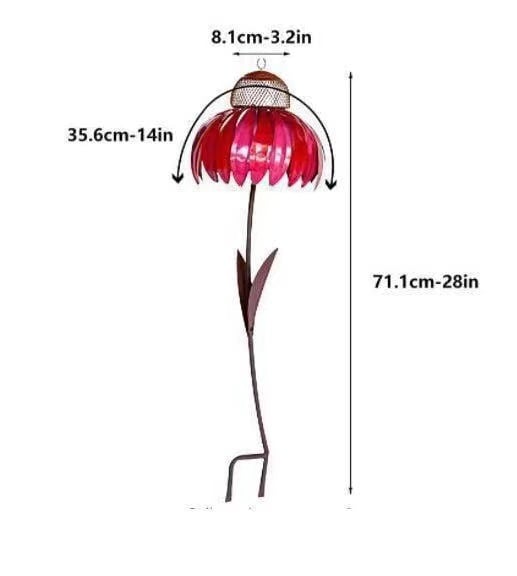 2023 Utendørs Blomsterfugleforingsapparat 🌹Vårdekorasjon💖 | Luvikno