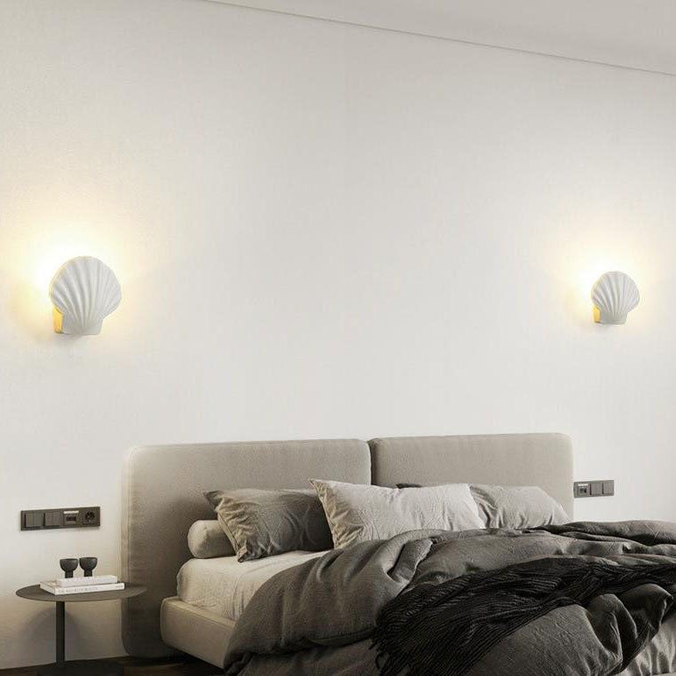 Utendørs Kreativ Skall Design Aluminium LED Vanntett Vegglampe | Luvikno
