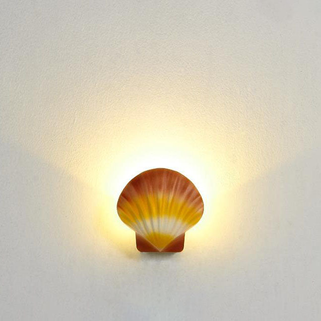 Utendørs Kreativ Skall Design Aluminium LED Vanntett Vegglampe | Luvikno