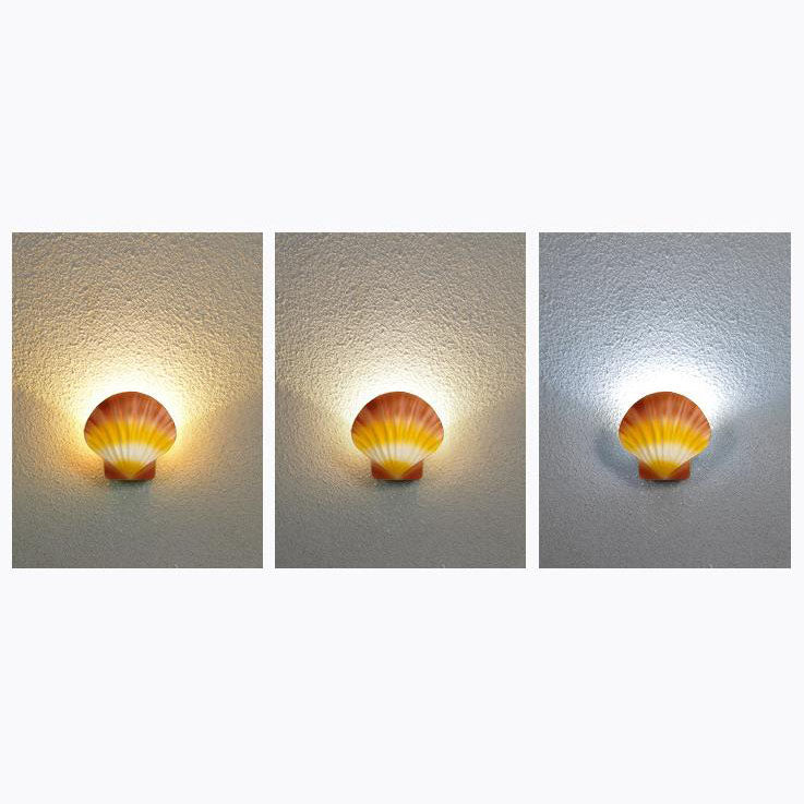 Utendørs Kreativ Skall Design Aluminium LED Vanntett Vegglampe | Luvikno