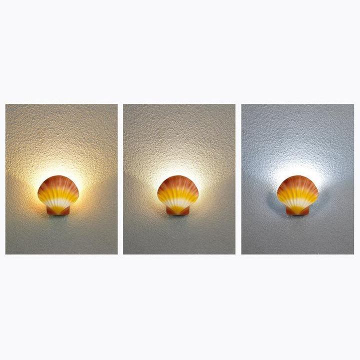 Utendørs Kreativ Skall Design Aluminium LED Vanntett Vegglampe | Luvikno