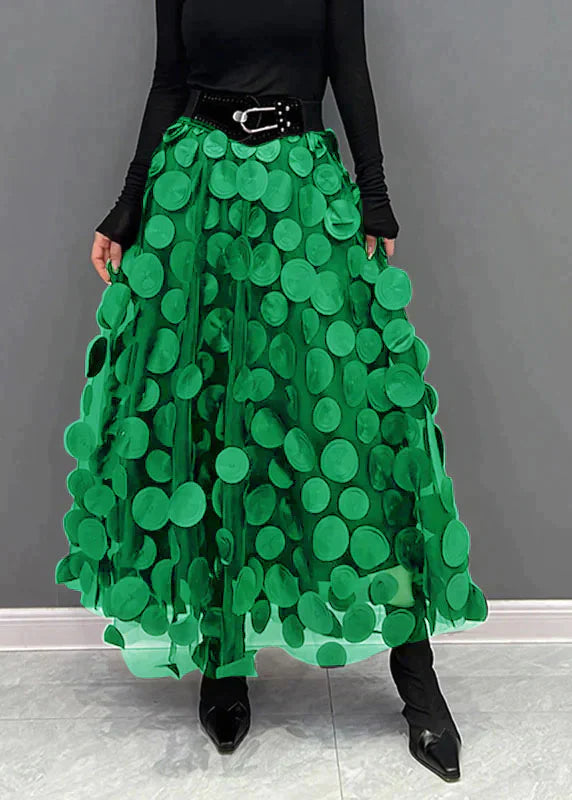Luvik | Elegant pilkkukuosiset hameet