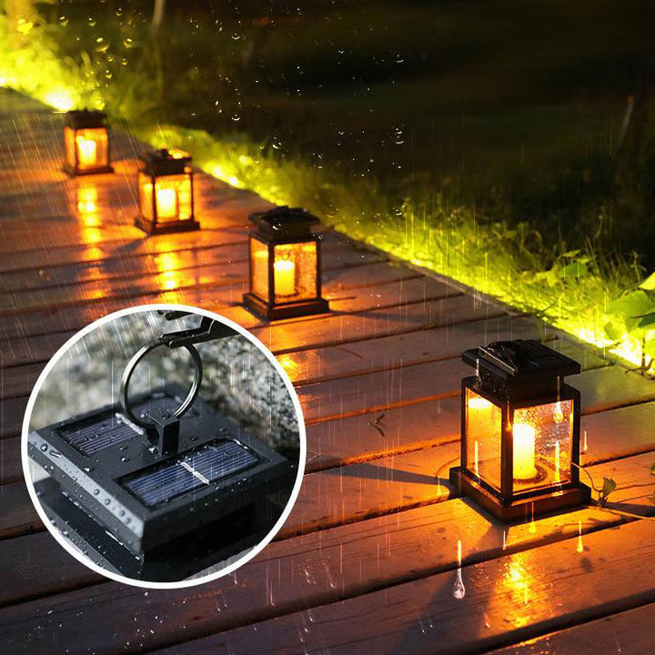 Moderne Solar Star Lys ABS Vanntett LED Utendørs Lys | Luvikno
