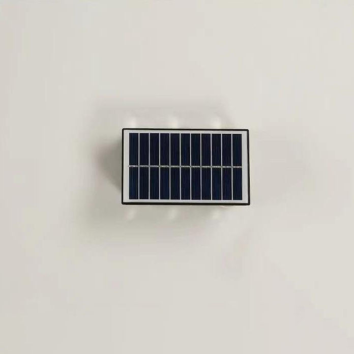 Moderne industriell sol vanntett ABS søyle LED vegglampe for utendørs terrasse | Luvikno