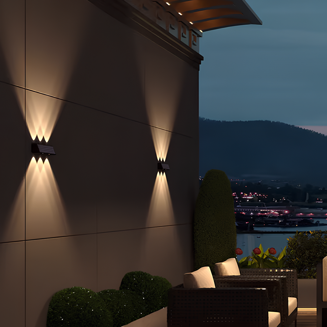 Prism Solar Wall Light | Luvikno