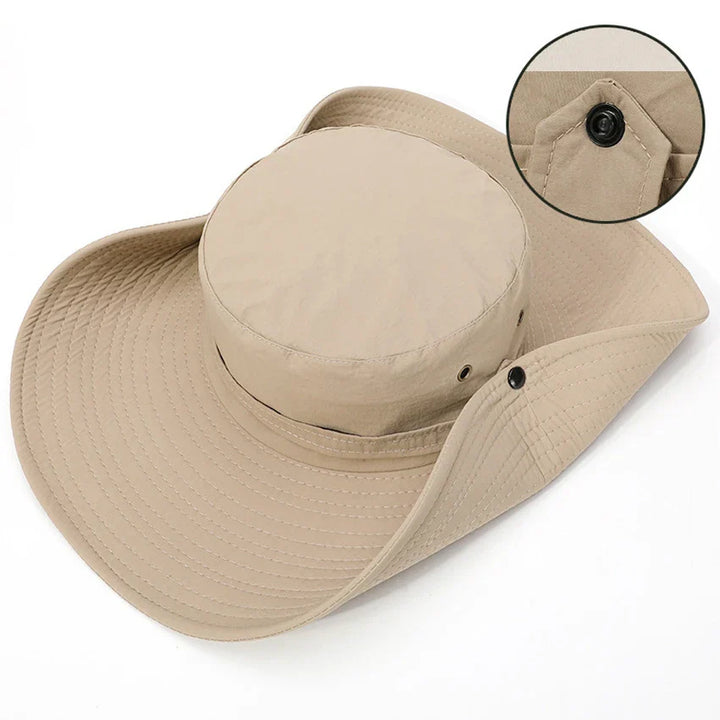 SUNNY | Sommer Bucket Hat | Cowboyhatt Menn | Utendørs Fiske Fotturer Strandhatter Luvikno